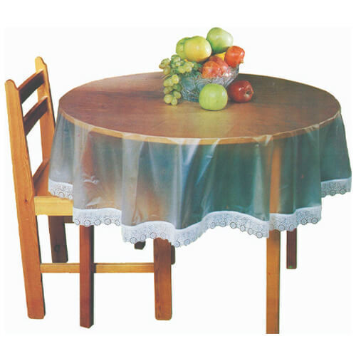 Τραπεζομάντηλο Ημιδιαφανές Ροτόντα Φ132cm E-4691 Sidirela