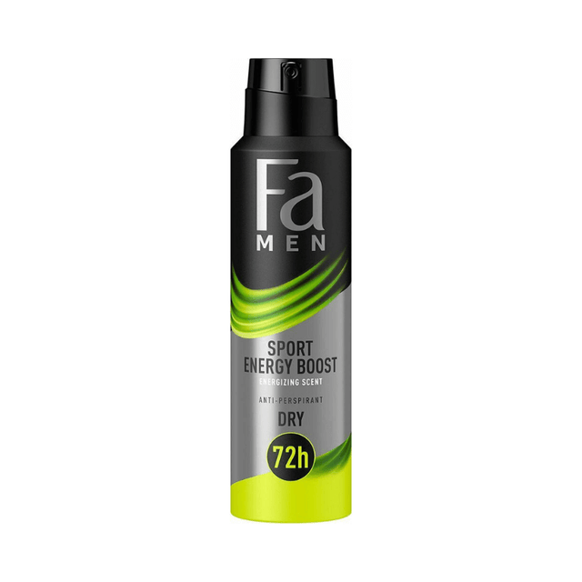 Fa Spray 150ml Αποσμητικά σώματος Men Sport Energy Boost 72h