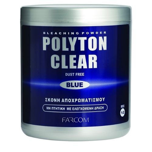 Farcom Polyton 500gr Clear Blue Σκόνη ντεκαπάζ