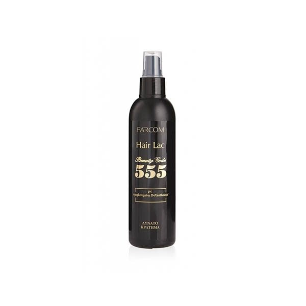 Hairspray Farcom 555 250ml Υγρή Λακ μαλλιών με Προβιταμίνη D - Panthenol