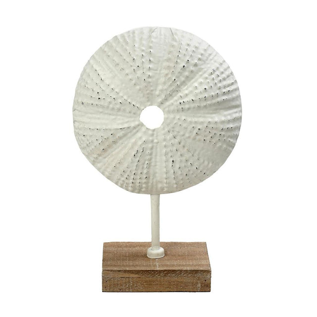 Επιτραπέζια Φιγούρα Αχινός Λευκή 25.5x10x3.5cm