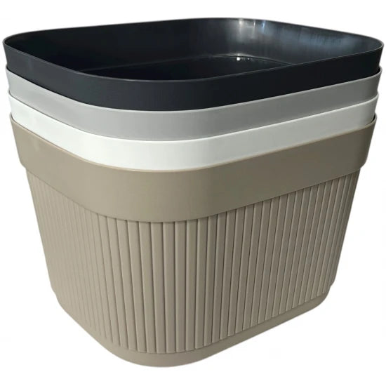 Καλάθι Τακτοποίησης Πλαστικό Ορθογώνιο Ψηλό Μέγεθος 30x35x22cm TnS