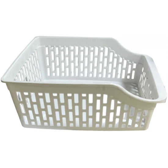Καλάθι Τακτοποίησης και Οργάνωσης Ψυγείου Πλαστικό Λευκό 31x21x12.5cm TnS 32-800-1843
