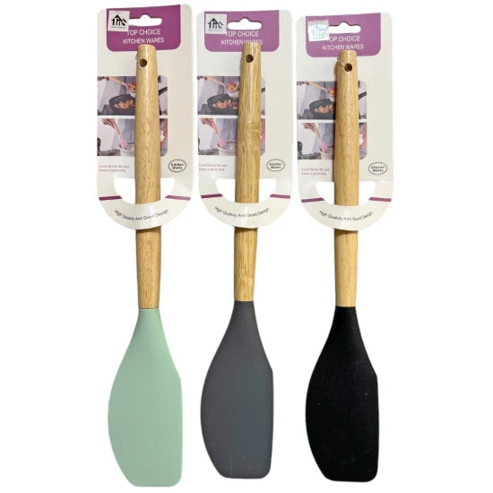 Μαριζ Σιλικόνης με Ξύλινη Λαβή 31. 5cm Tns 03-950-4082