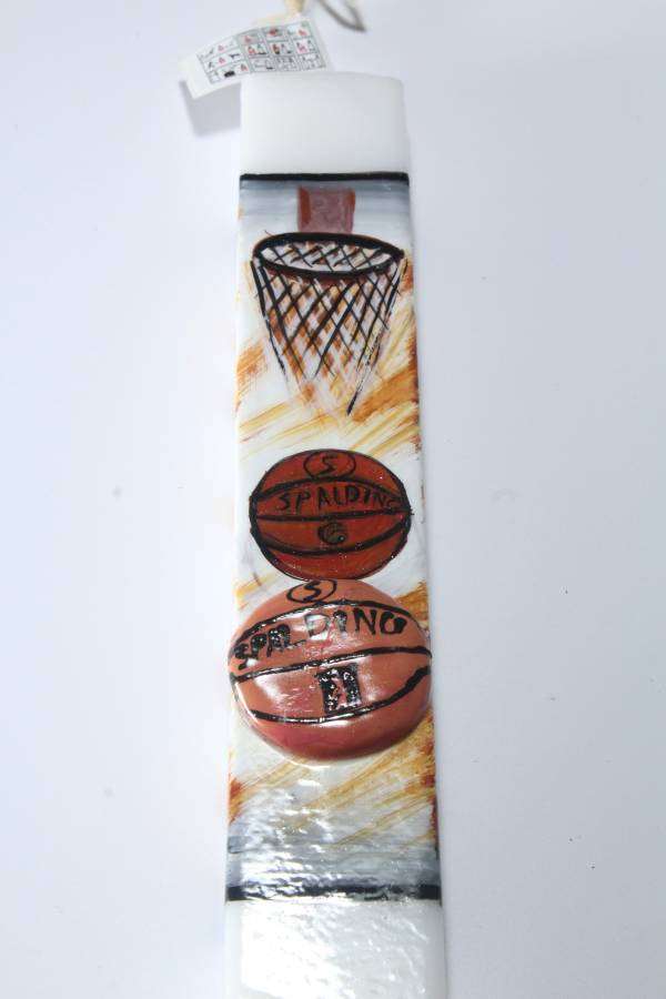 Λαμπάδα Πασχαλινή (Gerakis) ΜΠΑΣΚΕΤ 25x4x2cm