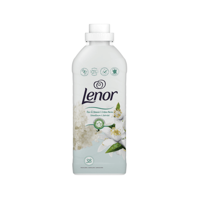 Lenor Μαλακτικό Ρούχων 798ml 38μεζ. με Άρωμα Lime Blossom και Sea Salt