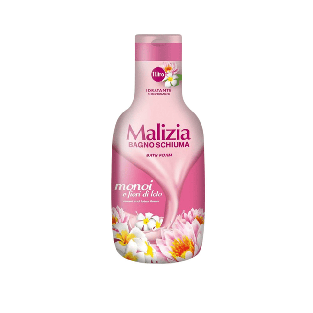 Malizia Bath Foam 1000ml Monoi & Fiori di Loto Αφρόλουτρο