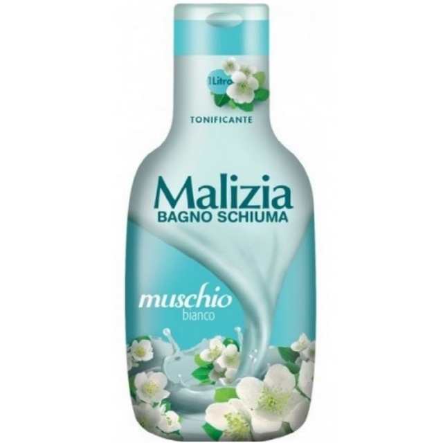 Malizia Bath Foam 1000ml Muschio Bianco Αφρόλουτρο