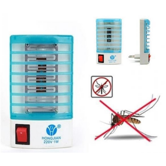 Mini Ηλεκτρικό Εντομοκτόνο Led 1W + Φωτιστικό Νυκτός Εντομοαπωθητικά