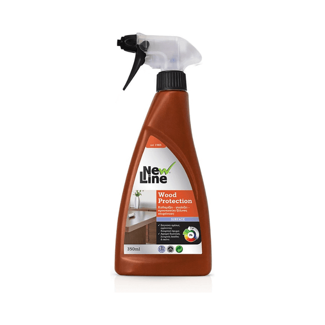 New Line 350ml Wood Protection Καθαριστικό Spray Επίπλων
