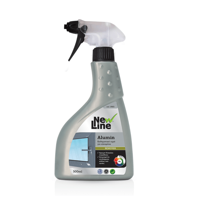 New Line 500ml Alumin Καθαριστικό για Χρωματιστά και Άβαφα Αλουμίνια 90099