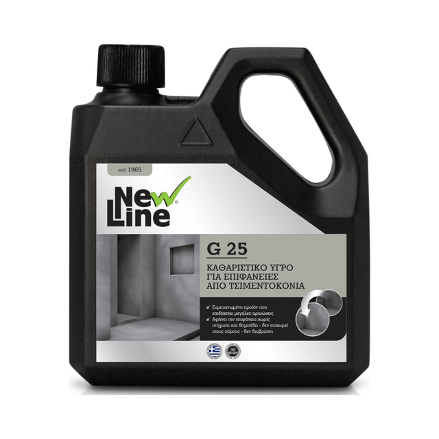 New Line 1000ml G-25 Καθαριστικό Υπολειμμάτων Τσιμέντου 90630