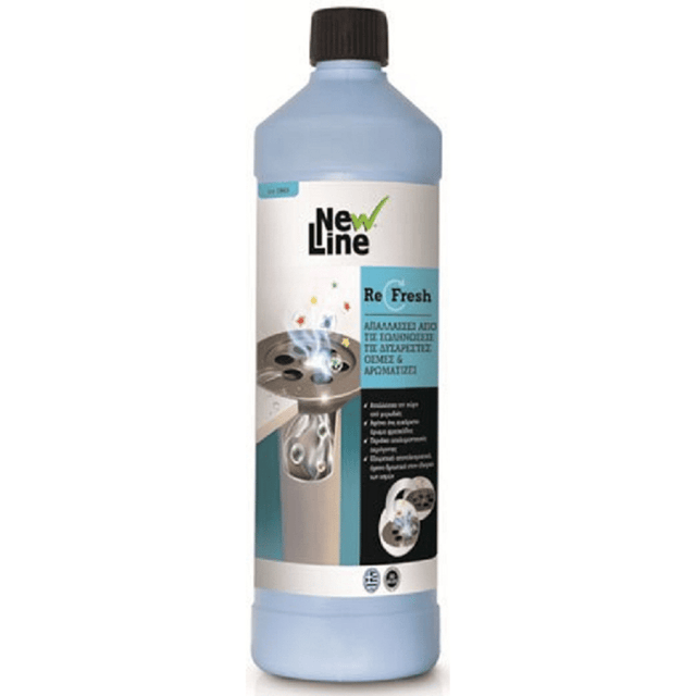 New Line 1000ml Refresh Δυσάρεστων Οσμών Υγρό Καθαριστικό Απολυμαντικό