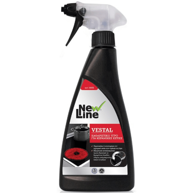 New Line 350ml Vestal Plus Spray Καθαριστικό Κεραμικών Εστιών