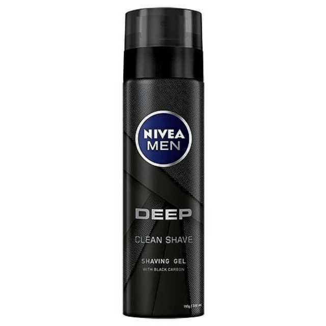 Gel Ξυρίσματος 200ml Nivea Shaving Gel Men Deep Black Carbon