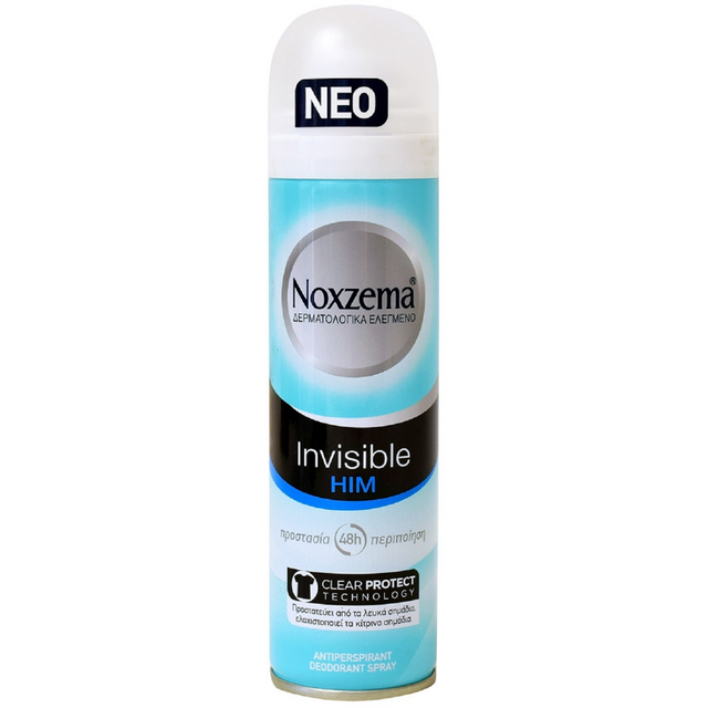 Noxzema Spray 150ml Αποσμητικά σώματος Invisible Him Men