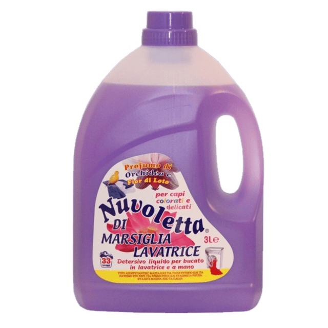 Nuvoletta 3lit Υγρό Πλυντηρίου Απορρυπαντικό Ρούχων Ορχιδέα