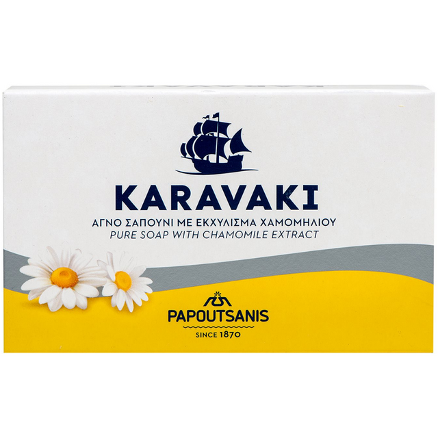 Papoutsanis Σαπούνι 125gr Καραβάκι Με Χαμομήλι