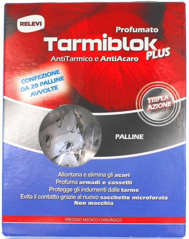 Relevi Tarmiblok 20 Σακουλάκια Εντομοαπωθητικά Χώρου Για Τον Σκόρο Και Ακάρεα