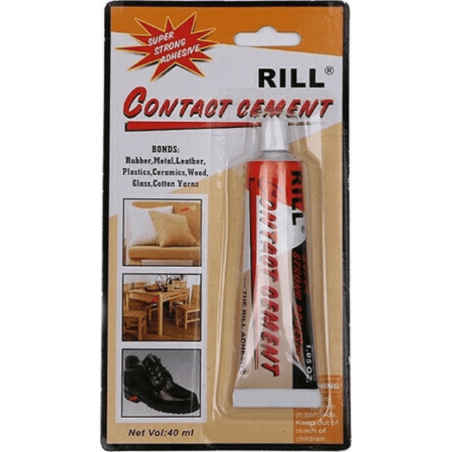 Κόλλα Στιγμής Υγρή Rill Contact Cement Μεσαίου Μεγέθους 40ml
