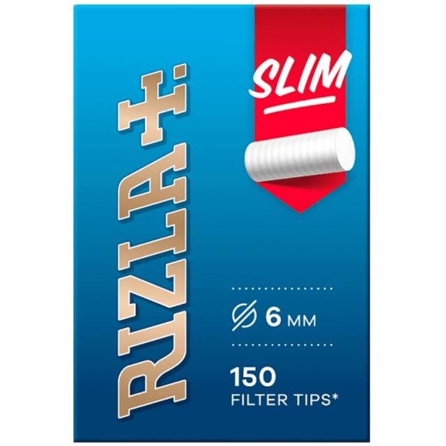 Φιλτράκια Στριφτού Rizla Slim 6mm 1τμχ-(150 φιλτράκια)