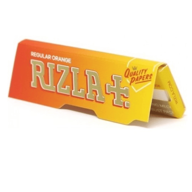 Χαρτάκια Στριφτού Rizla πορτοκαλί 1τμχ-(60 ΦΥΛΛΑ)
