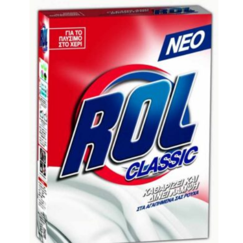 Rol Σκόνη Ρούχων 380gr Πλύσιμο στο Χέρι