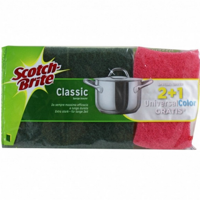Σφουγγαράκια Κουζίνας 2+1 Δώρο Scotch Brite