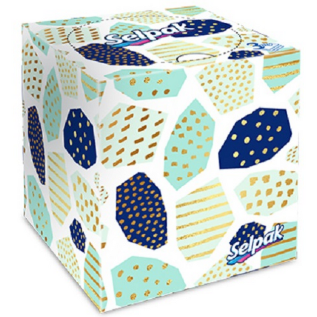 Selpak Χαρτομάντηλα Facial 48Τεμ Boutique 3Φυλλο