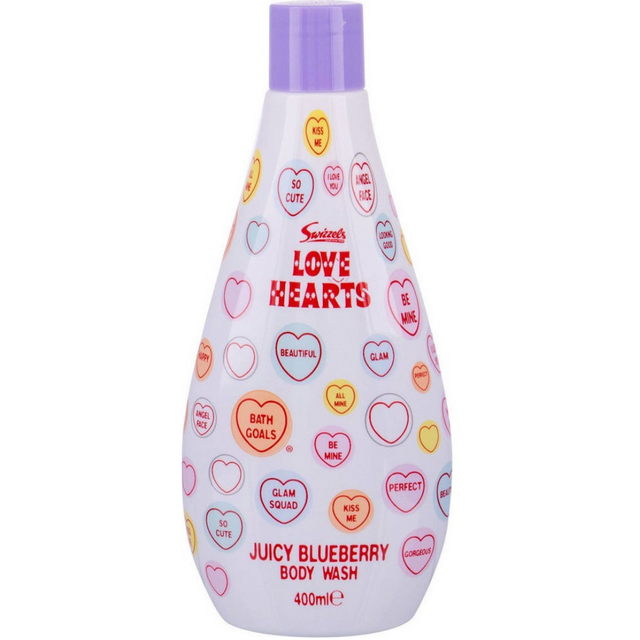 Swizzels Love Heart Αφρόλουτρο 400ml Juicy Blueberry Body Wash