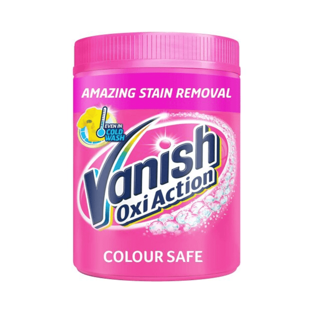 Καθαριστικό Λεκέδων Σκόνη Vanish Oxi Action Pink 470gr