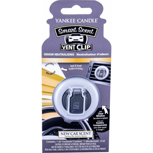 Αρωματικό Αυτοκινήτου Yankee Candle Αεραγωγού New Car 4ml