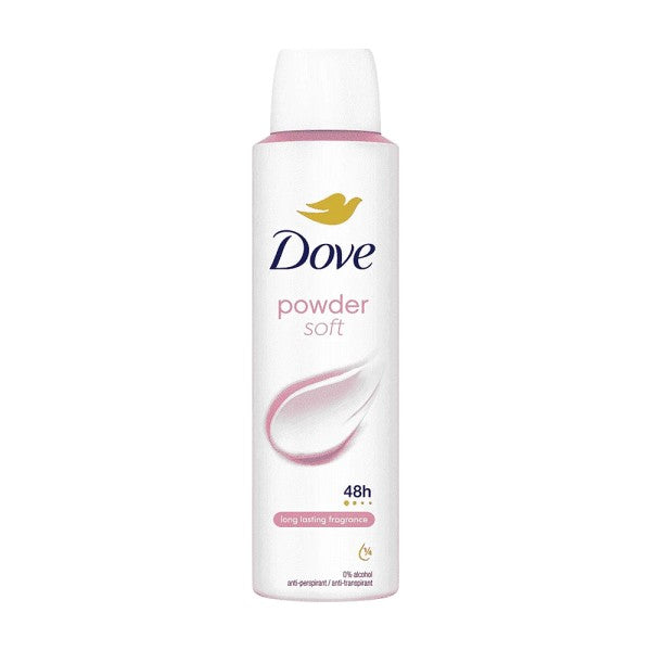 Dove Spray 150ml Αποσμητικά σώματος Powder Soft 48h