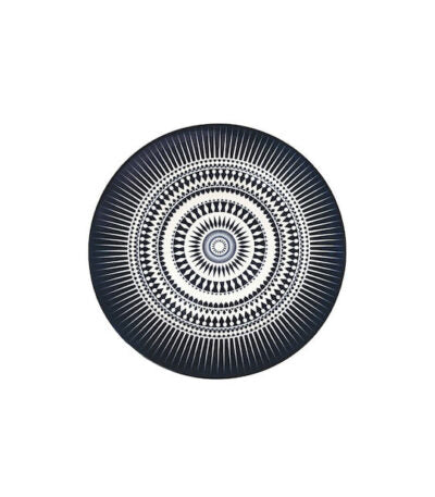 Πιάτο Πορσελάνης Φρούτου 19cm με Σχέδιο Λευκό- Μπλέ Tns