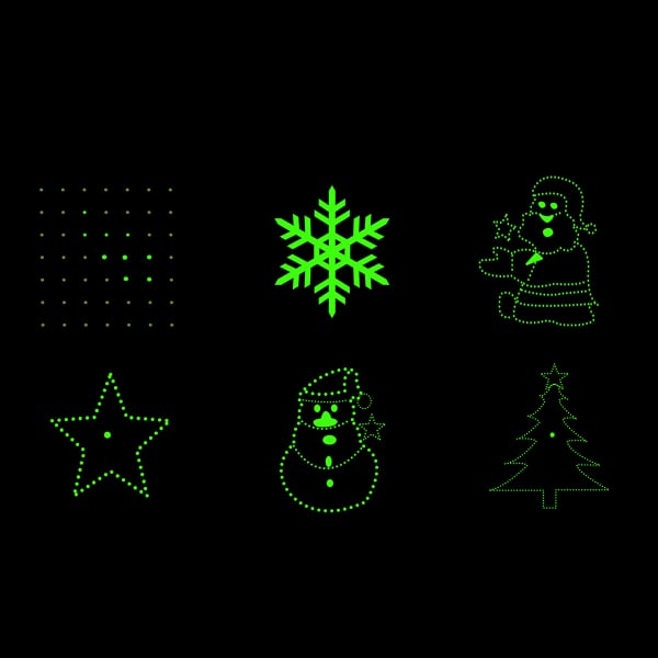 Χριστουγεννιάτικος Προτζέκτορας Led Εξωτερικού Χώρου Eurolamp 600-22308