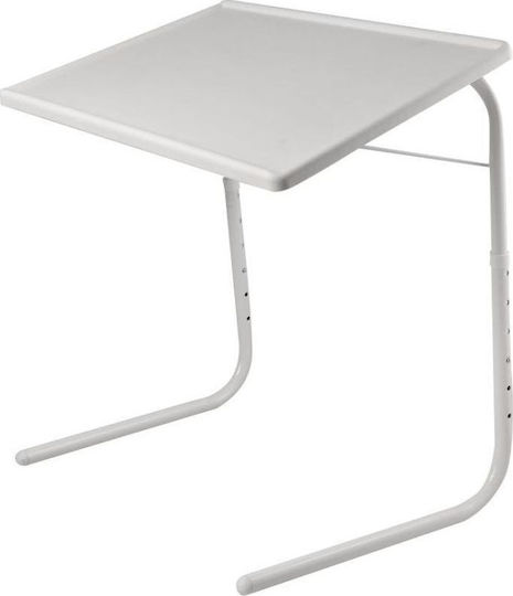 Τραπέζι Μεταλλικό Πτυσσόμενο 52Χ40 εκ. Με Πλαστική Επιφάνεια Table Mate II