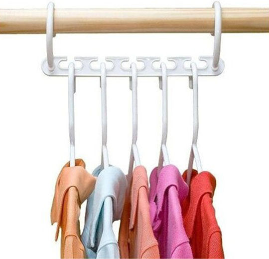 Κρεμάστρα Ντουλάπας Αναδιπλούμενη Εξοικονόμησης Χώρου 8 Θέσεων 07-950-0060 TnS