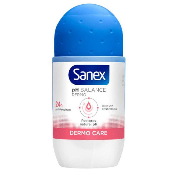 Sanex Roll On 50ml Αποσμητικά σώματος Dermo Care 48h