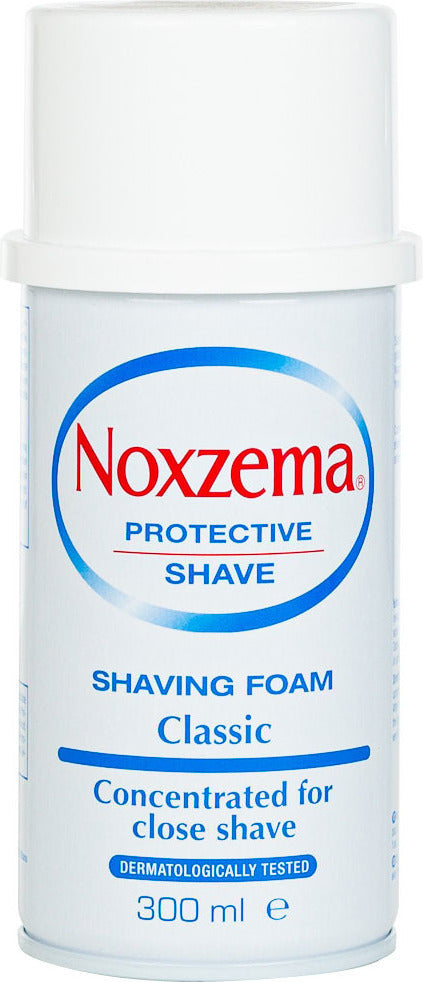 Αφρός ξυρίσματος 300ml Noxzema Shaving Foam Classic για Ευαίσθητες Επιδερμίδες