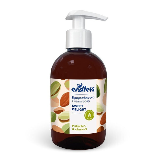 Endless 300ml Κρεμοσάπουνο Αντλία Pistachio & Almond