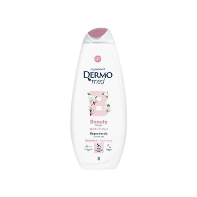 DermoMed Αφρόλουτρο 650ml Beauty White Flower