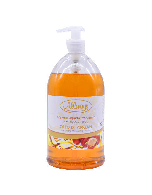 Allways Κρεμοσάπουνο Αντλία 1000ml Argan