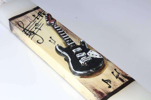 Λαμπάδα Πασχαλινή (Gerakis) ΗΛΕΚΤΡΙΚΗ ΚΙΘΑΡΑ 25x4x2cm