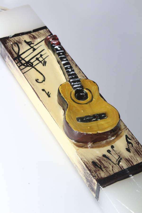 Λαμπάδα Πασχαλινή (Gerakis) ΚΙΘΑΡΑ 25x4x2cm