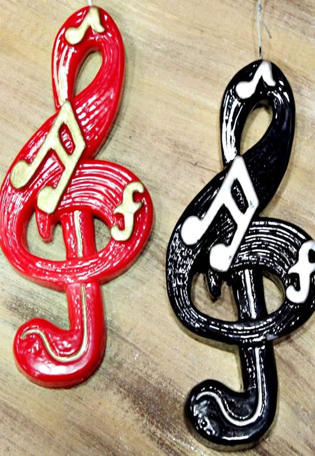 Λαμπάδα Πασχαλινή (Gerakis) Κλειδί του Σολ 28x12x2.5cm