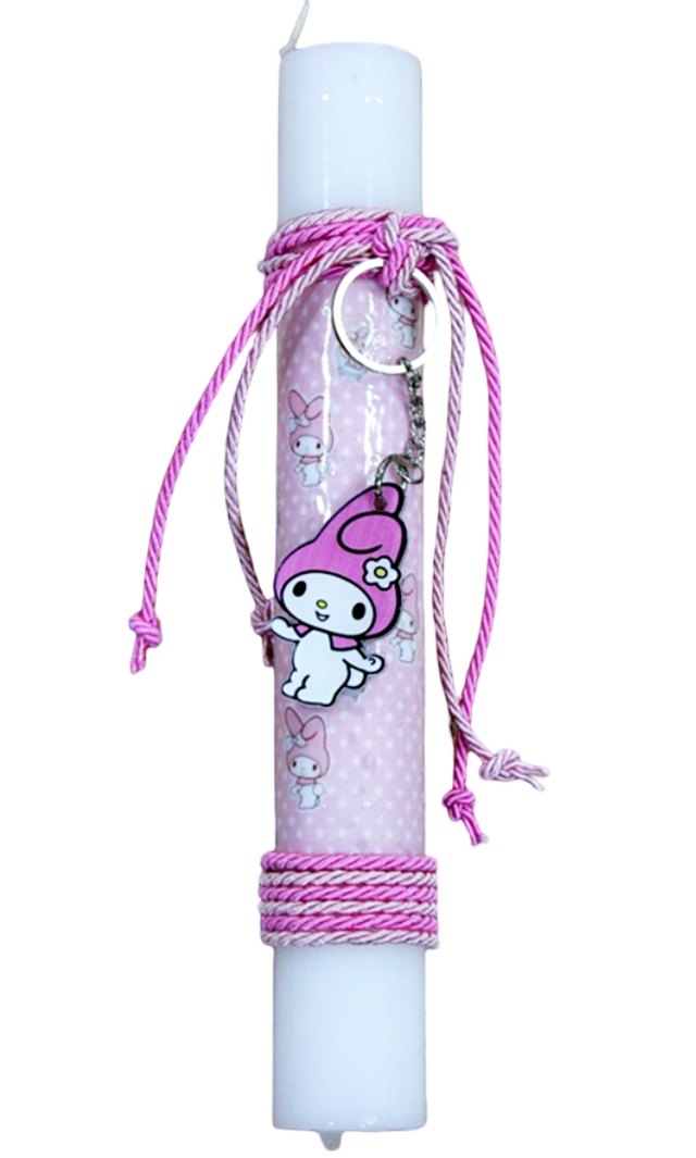 Λαμπάδα Πασχαλινή (Gerakis) Melody Plexiglass Μπρελόκ 25 x 3,5cm