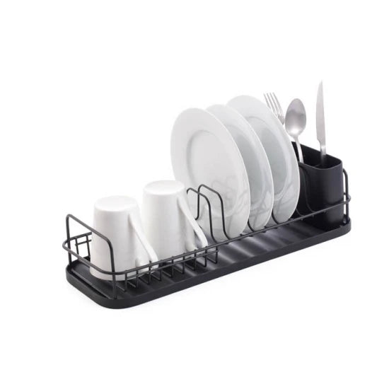 Πιατοθήκη Μεταλλική Με Δίσκο Πλαστικό 47x17x12cm σε 3 Χρώματα (TnS 03-950-4017)
