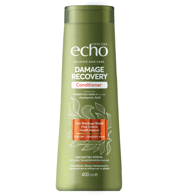 Farcom Echo Conditioner 400ml Μαλακτική Μαλλιών για ξηρά / ταλαιπωρημένα μαλλιά