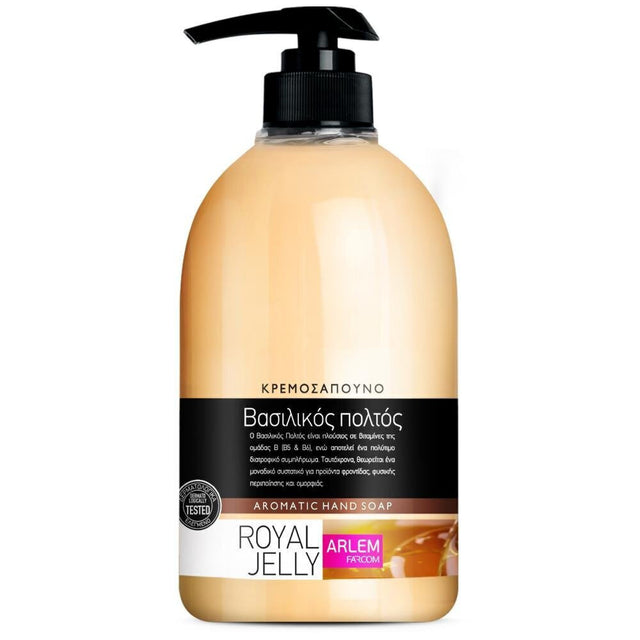 Farcom Arlem Κρεμοσάπουνο Αντλία 1000ml  Royal Jelly