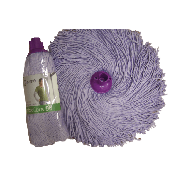 Σφουγγαρίστρα με Μικροίνες Microfibra Cisne Λιλά 180gr